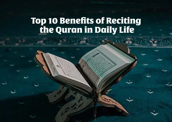 Reciting the Quran daily