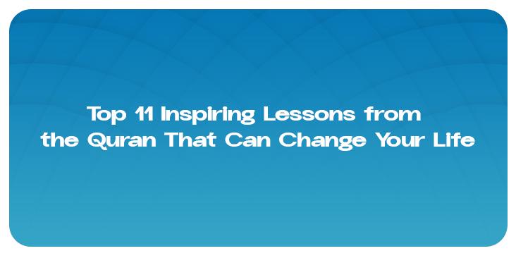 Lessons from Quran