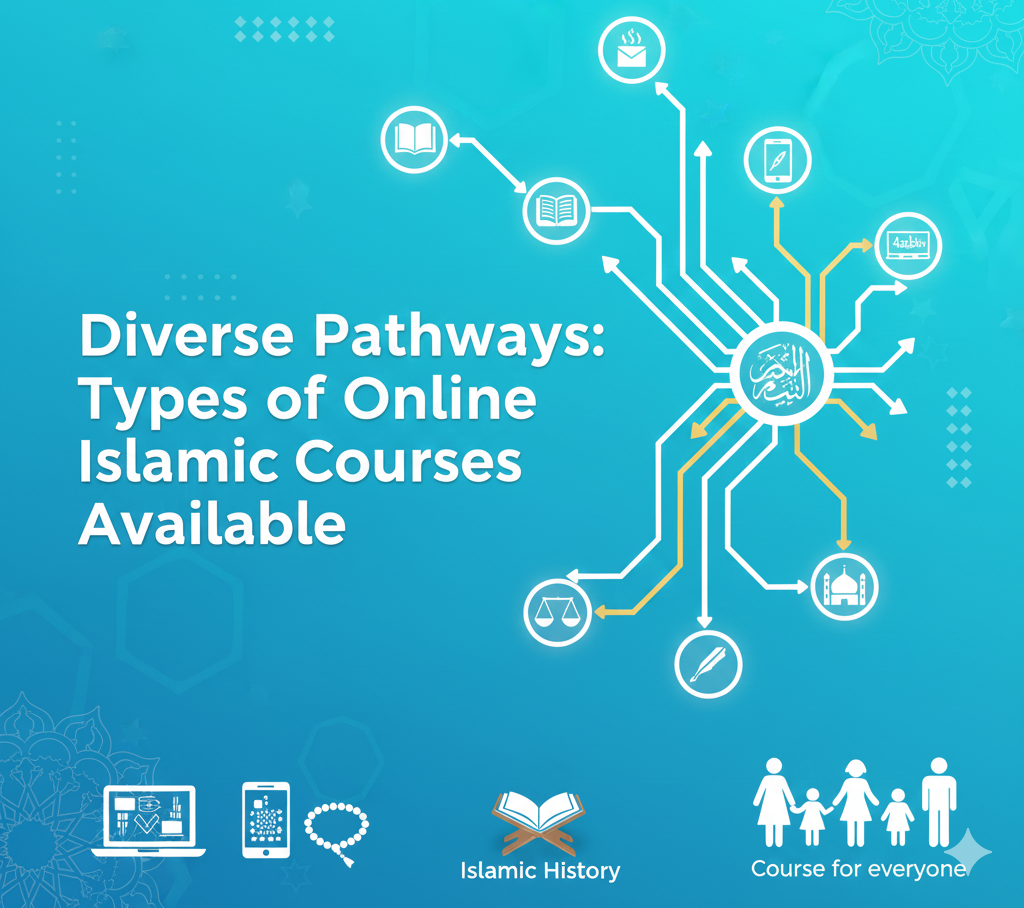 Overview of diverse online Islamic course options